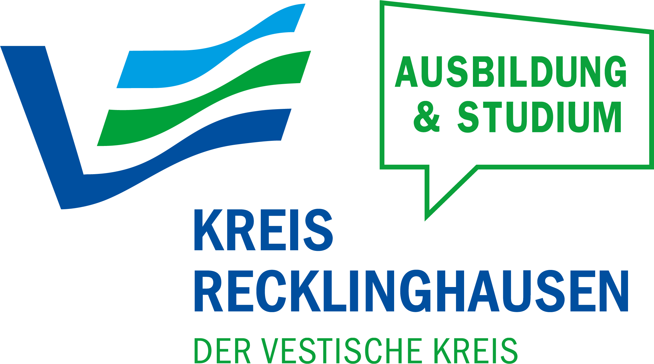 LOGO_AUSBILDUNG_RECKLINGHAUSEN_GRUEN_KONTUR